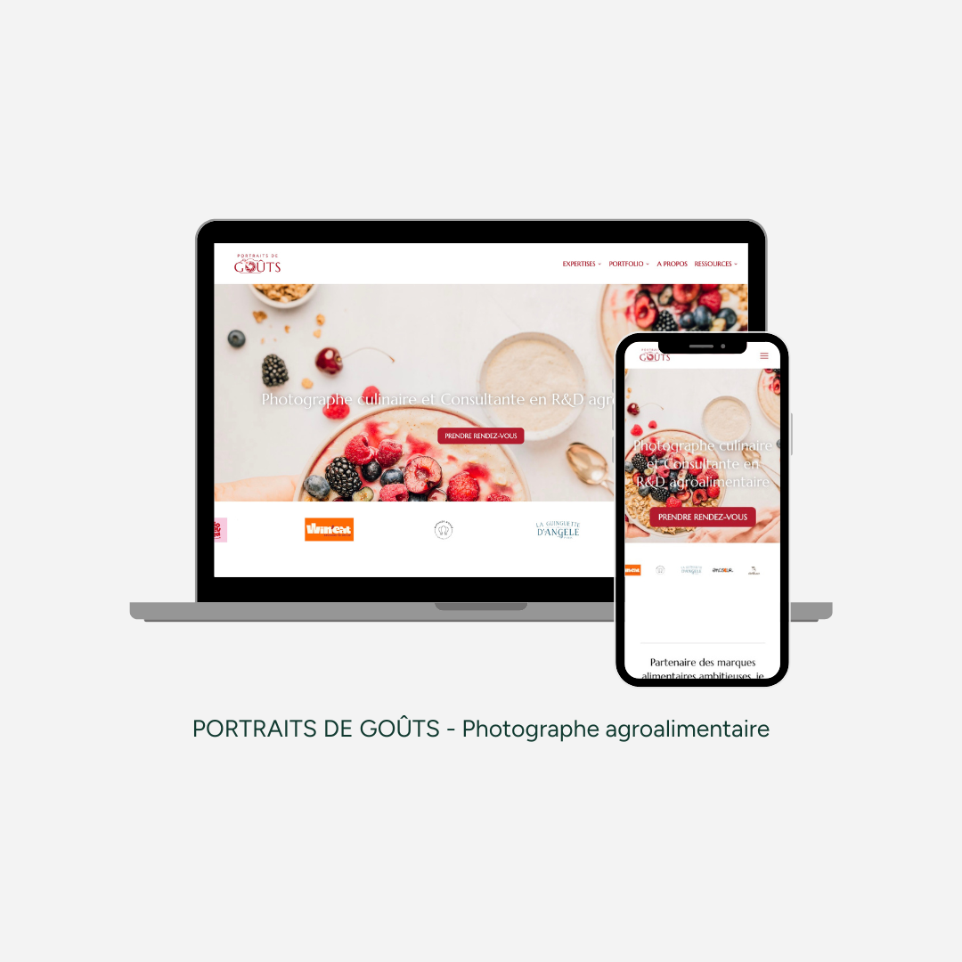 site web portraits de gouts
