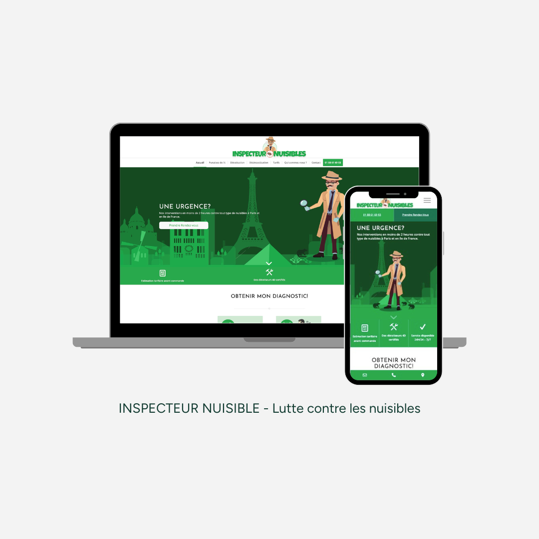 site web inspecteur nuisible