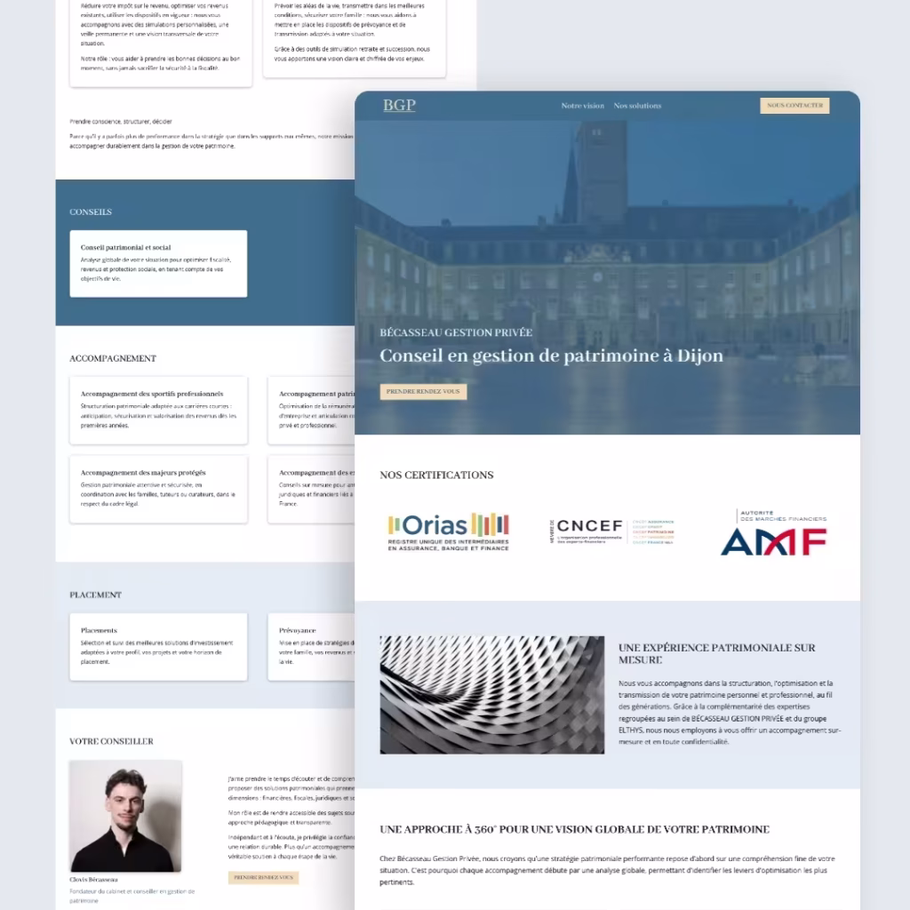 site-becasseaugestionprivee