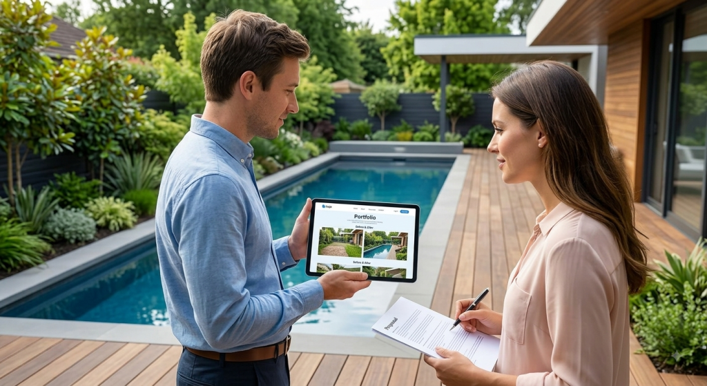 Site vitrine paysagiste : ce qu'il doit contenir